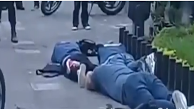 VIDEO: Capturan a ladrones en pleno robo en Avenida Reforma