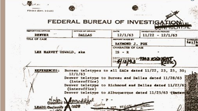 ¿Quién mató a Kennedy? Publican expedientes sobre el asesinato, pero se guardan los más sensibles