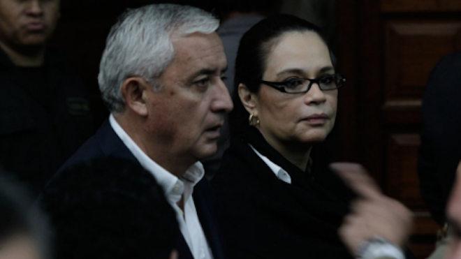 ¡A juicio! Otto Pérez Molina y Roxana Baldetti por el #CasoLaLínea