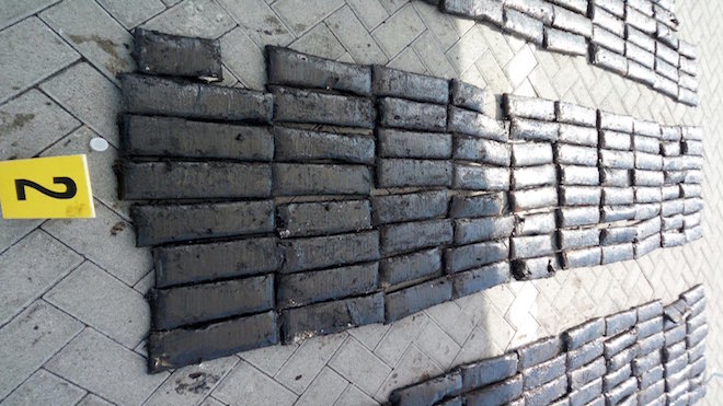Decomisan casi media tonelada de cocaína en dos operativos en Puerto Quetzal