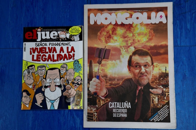 La risa como antídoto frente a la crisis en Cataluña