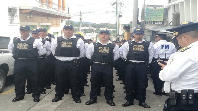Salen a tomar el control de los sectores mas peligrosos de Mixco