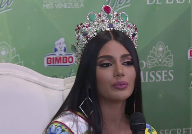Miss Venezuela pide romper el silencio contra acoso sexual