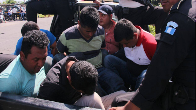 Caen integrantes de banda Los Tumbadores dentro de ellos agentes de PNC