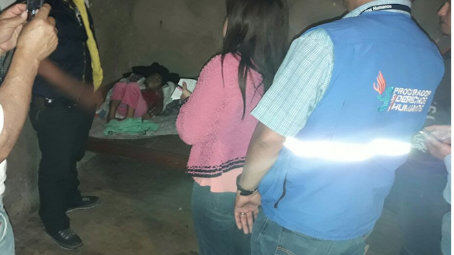 Rescatan a niña con severas quemaduras cuyos padres se negaron a hospitalizar