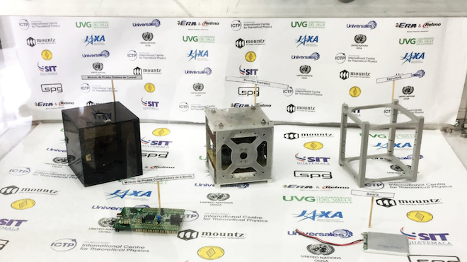 Un paso más para poner primer satélite de Guatemala en el espacio. Japón da contrato