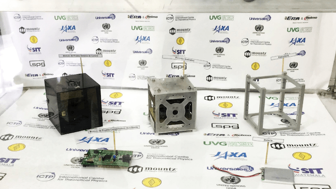 Un paso más para poner primer satélite de Guatemala en el espacio. Japón da contrato