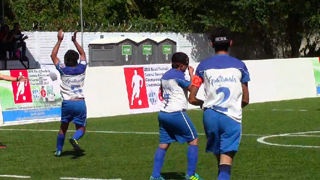 Guatemala a un punto de la final del fútbol 5 para no videntes al vencer a Nicaragua