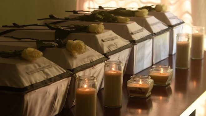 Entregan osamentas de niños víctimas de sangrienta masacre en Salvador