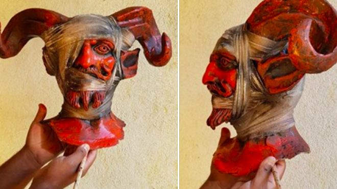 El diablo remendado de Antigua Guatemala