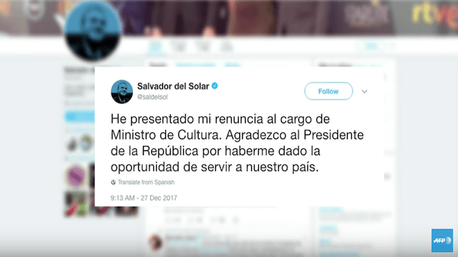 Indulto a Fujimori causa renuncias en gobierno de Kuczynski