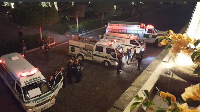 El nombramiento de la discordia. Bomberos Municipales protestan en Antigua Guatemala