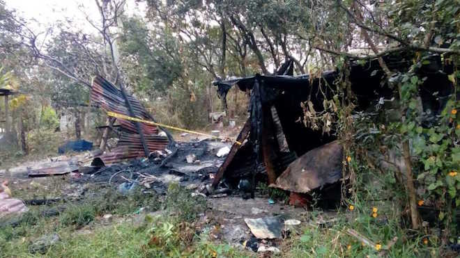 Bebé de cuatro meses muere carbonizada en incendio