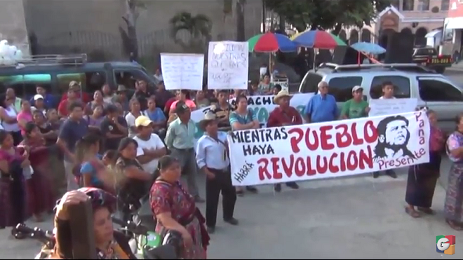 marcha pacífica
