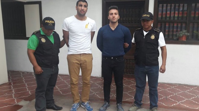 Violadores de La Antigua: Un estadounidense y un israelí capturados