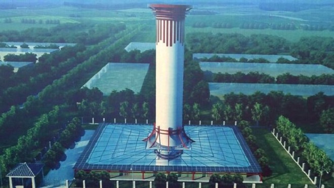 El purificador gigante de China que limpiará el aire de ese país