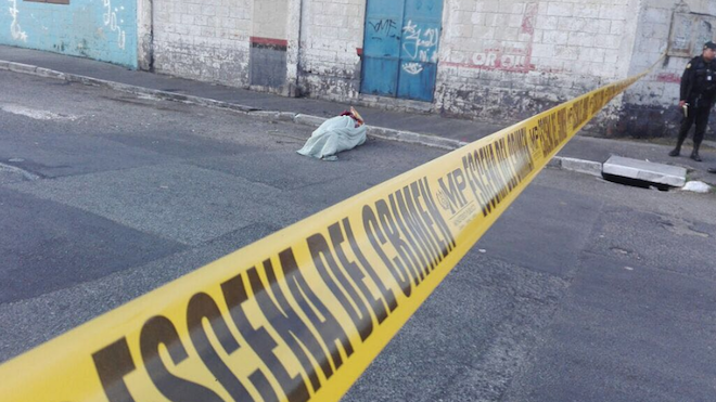 Crimen deja 5.384 muertes en Guatemala en 2017