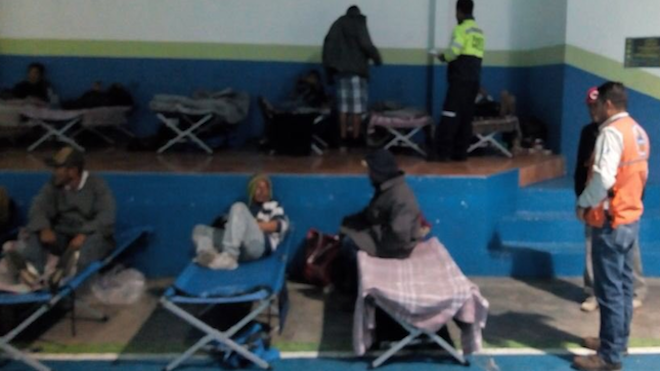 Casi 6 mil personas han buscado refugio por ola de frío en el país