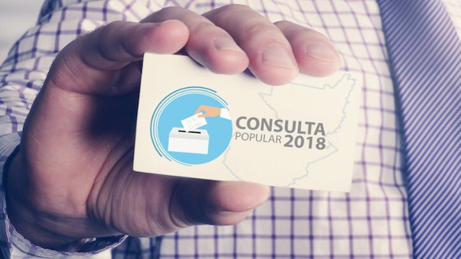 Ley seca durante Consulta Popular en San Marcos