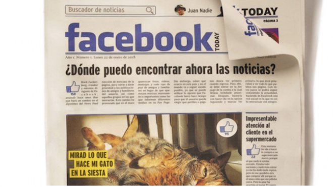 ¿Dónde encuentro las ahora las noticias en mi muro de Facebook?