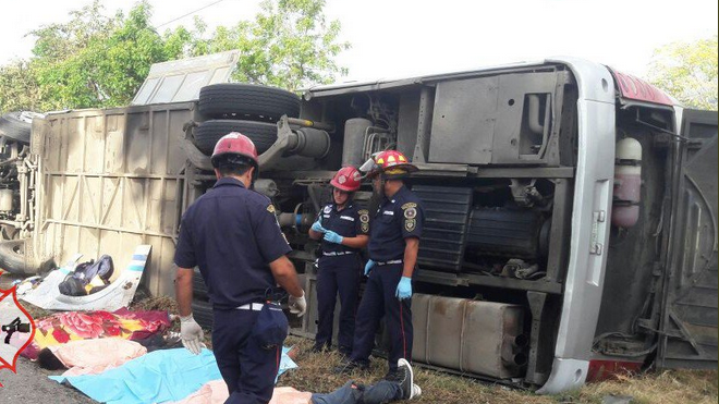 Busazo en el Atlántico 4 muertos