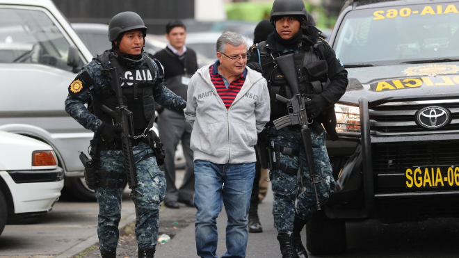 Captura Rudy Villeda llega a Tribunales corrupción, operativos
