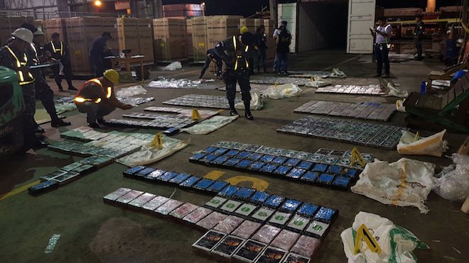 Decomisan casi media tonelada de cocaína procedente de Colombia en Santo Tomás de Castilla