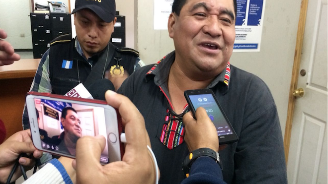 #URGENTE Capturan nuevamente a dirigente sindical Bernardo Caal