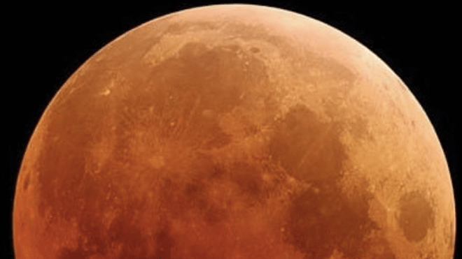 Súper luna azul de sangre 31 de enero de 2018