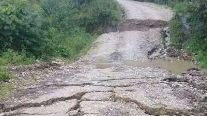 lluvias dañan Izabal y la Franja Transversal del Norte