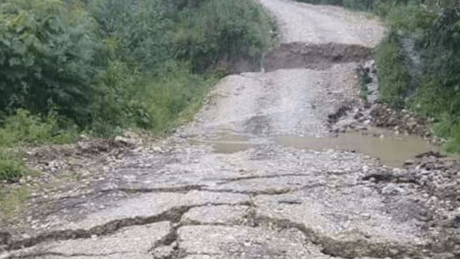 lluvias dañan Izabal y la Franja Transversal del Norte