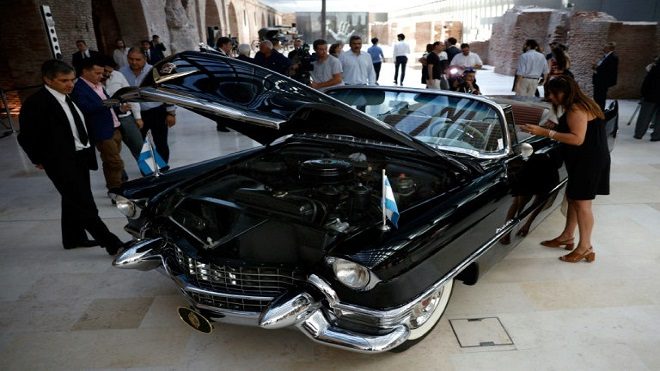 El Cadillac de Juan Domingo Perón restaurado: una joya entra al museo