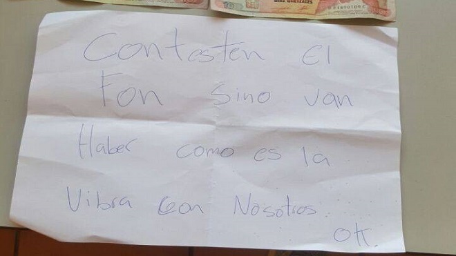 Capturado cuando pretendía cobrar extorsión