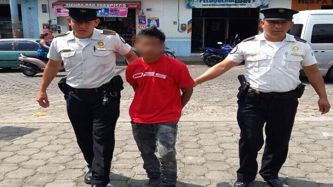 PNC captura a presunto asaltante en Quetzaltenango