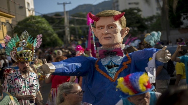Rio de Janeiro se prepara para su Carnaval más contestatario