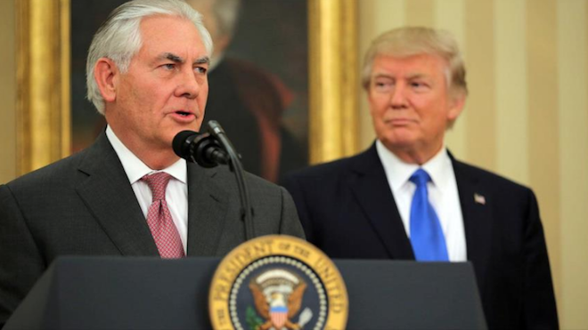 Trump o Tillerson: ¿Quién habla en nombre de Estados Unidos?