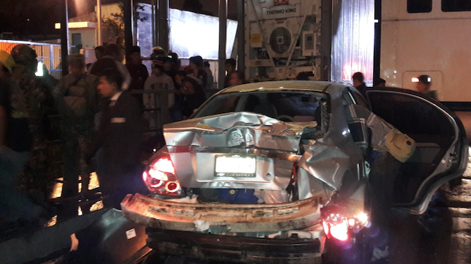 Muere niña víctima del accidente en el Puente Belice
