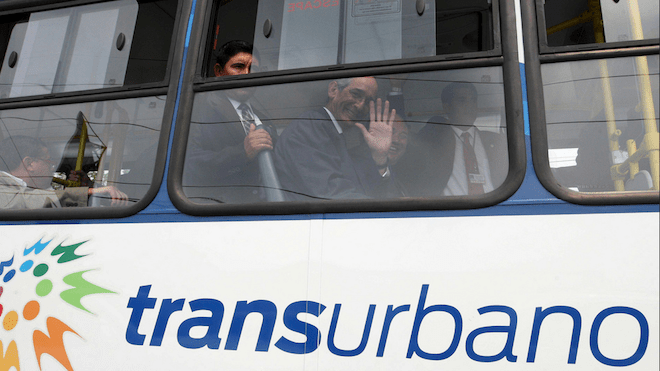 UNE se pronuncia por captura de Álvaro Colom y su gabinete por Transurbano