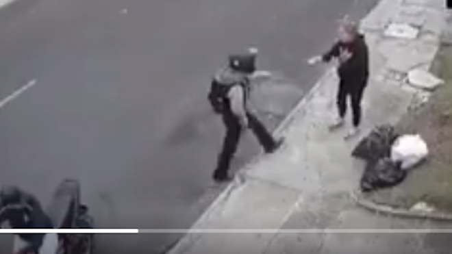 VÍDEO: Asaltantes en moto despojas de su pertenencias a anciana en Zona 15