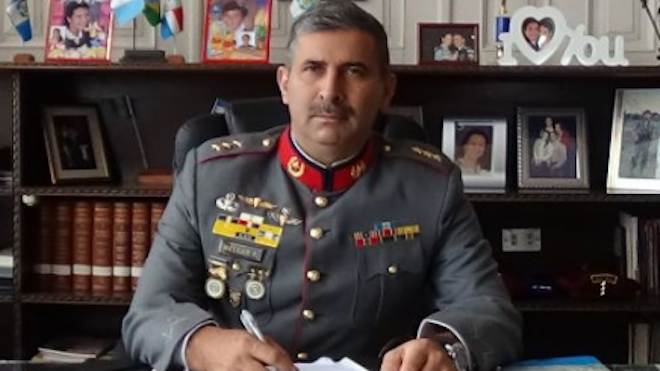 Erick Melgar Padilla, General de Guardia de Honor y hermano de un diputado involucrado en #ManipulaciónDeJusticia