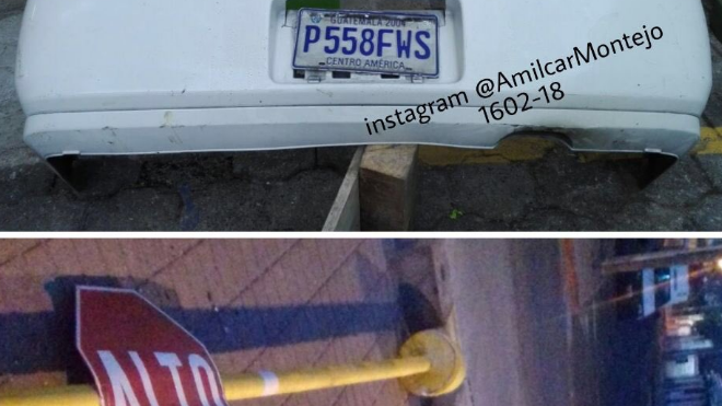 amiguito imprudente es buscado por Amilcar Montejo
