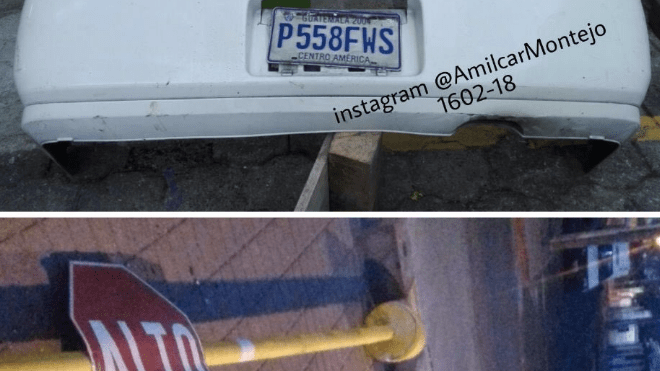 amiguito imprudente es buscado por Amilcar Montejo