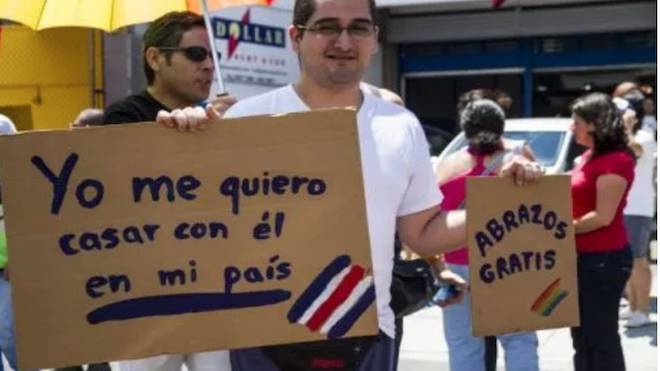 Matrimonio homosexual tensa campaña del balotaje en Costa Rica