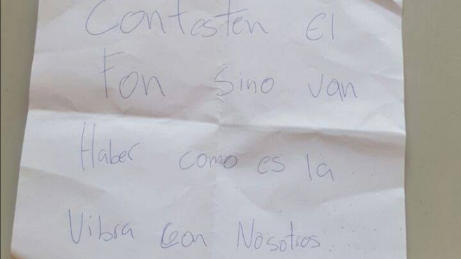 "Contesta el fon" capturan al extorsionador de un negocio en La Antigua