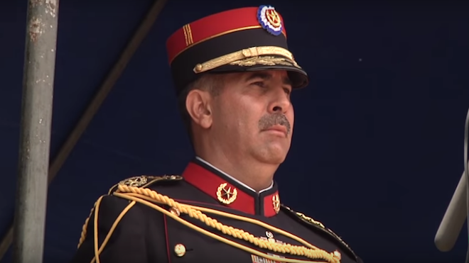 #UltimaHora Antes de ser destituido General Melgar Padilla se presentó a su trabajo