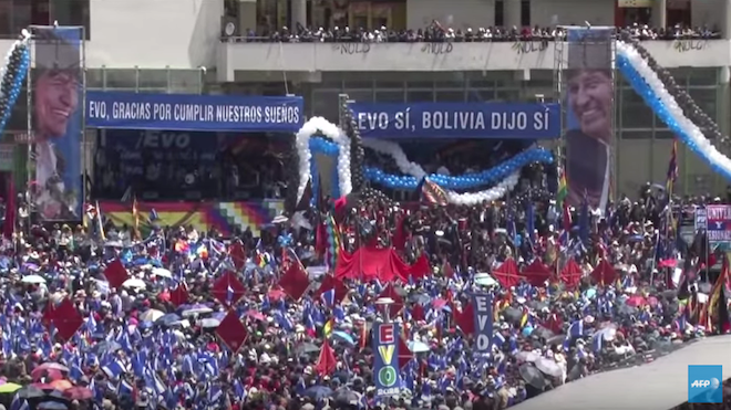 Reelección de Evo Morales