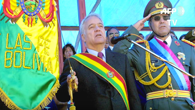 Expresidente de Bolivia Sánchez de Lozada a juicio en EEUU