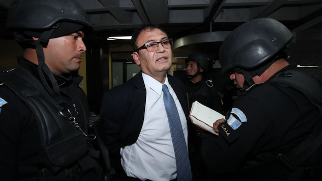 #URGENTE Capturan al magistrado Giovanni Orellana Donis