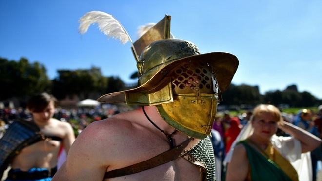 Los gladiadores eran vegetarianos, invita a abandonar la carne