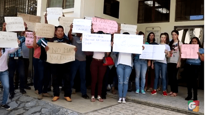 Suspenden audiencia por falta de espacio en Izabal